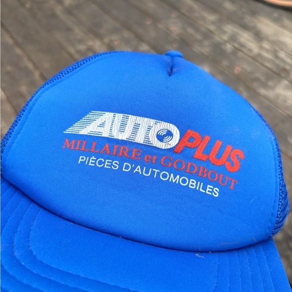 Vintage Autoplus trucker hat foam mesh blue - Picture 2 of 6